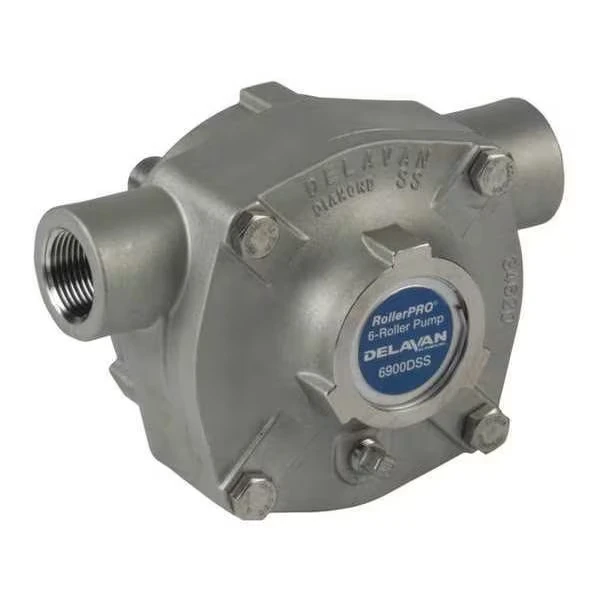 Pompa a spruzzo, 6 rulli, corpo in acciaio inox 304