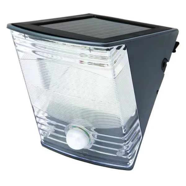 LED Solar Wall/Post Light, 5.5W, 6500K
