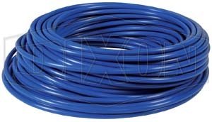 Tubing, Polyethylene, Length 100 Feet, 1/4 Inch O.D., 0.170 Inch I.D., Blue
