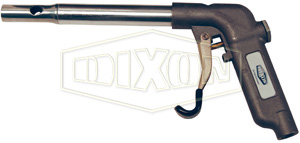 Kraftig blæsepistol med høj lydstyrke m / sikkerhedstip, pistol m / 24 tommer forlængelse