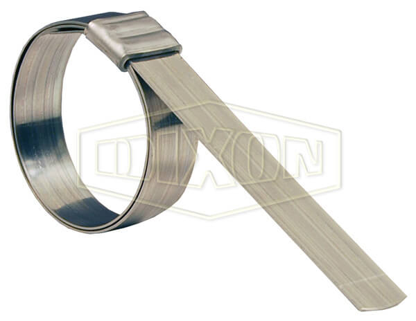 Roll Over Clamp, Smooth I.D., 1-1/4 Inch I.D., 100 Pack