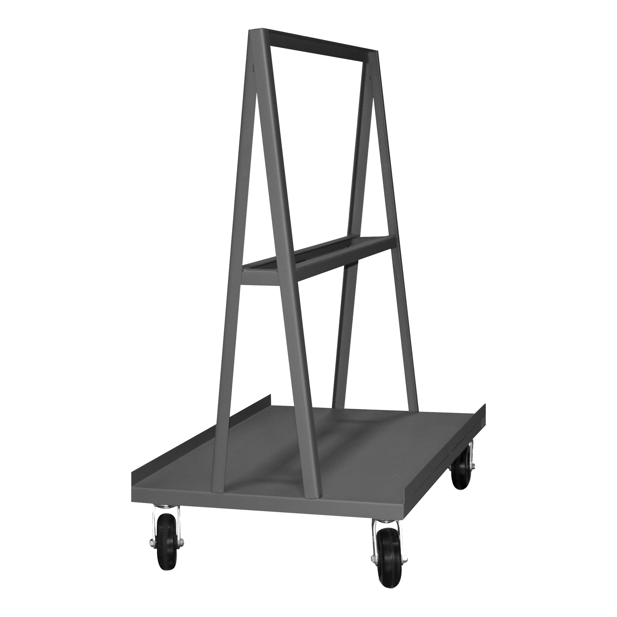 A-Frame Panel Truck, Size 30 x 60-1/2 x 56-15/16 Inch, Gray