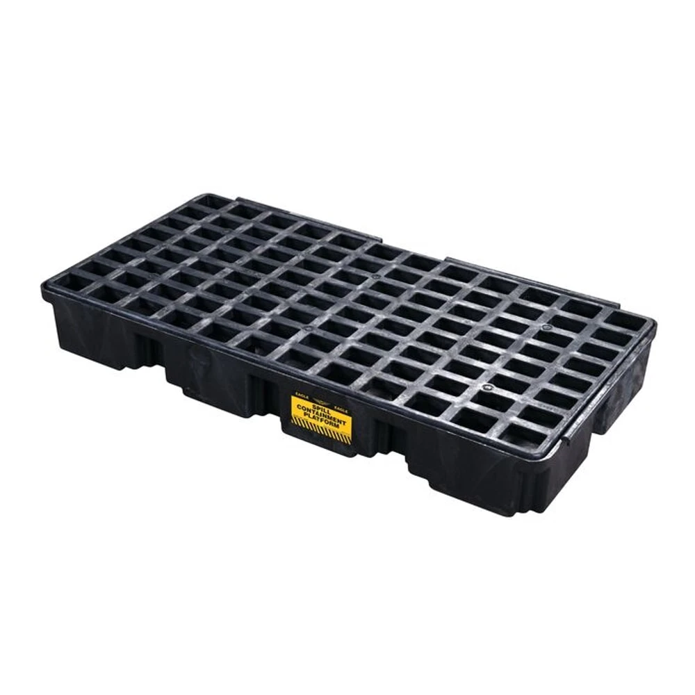 EAGLE 1632B Spill Platform Without Drain 30 Gallon 2 Drum | AC6NHV 35U059