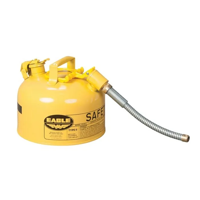 EAGLE U2-26-SY Type Ii Safety Can Yellow 9-1/2 Inch Height | AD2DVK 3NKU6