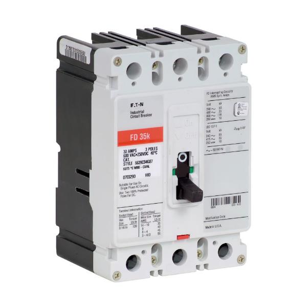 Circuit Breaker, Type Fd, Used With Distribution Panels 480Y/277V