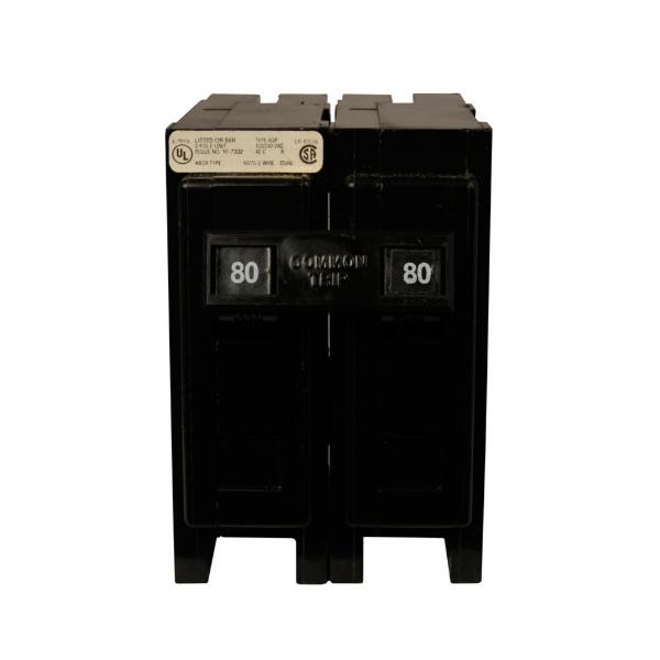 Quicklag Industrial Thermal-Magnetic Circuit Breaker, Hqp, 120/240V, 90A, Plug-On