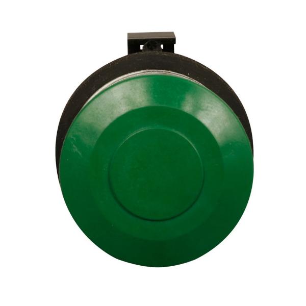 Non Illuminated Pushbutton, Watertight/Oiltight, NCLB, 40 mm, Flat Head, Green