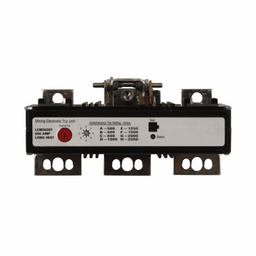 Molded Case Circuit Breaker Accessory, Trip Unit Only, 600 A