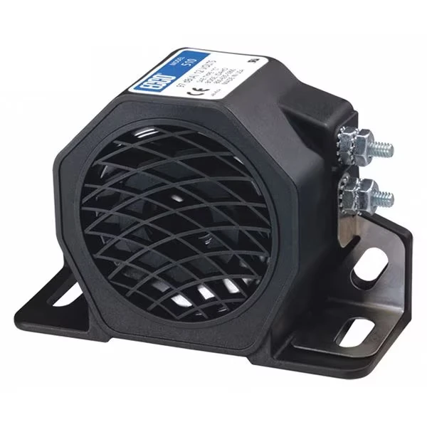 Back Up Alarm, Black, 2-13/16 Inch H