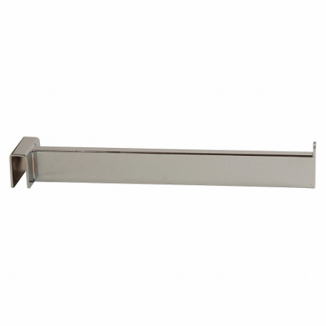 Tube, 1/4 In Wd., 35 lbs. Load Capacity, Chrome, Steel