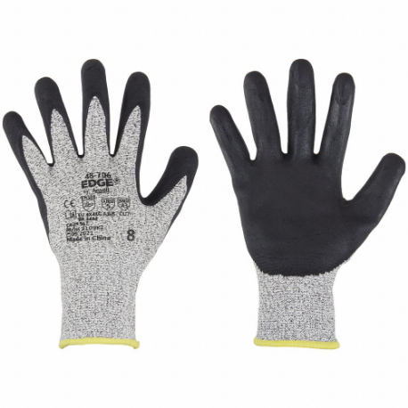 Rękawiczki, rozmiar M, poziom przecięcia ANSI A3, pianka nitrylowa, pianka nitrylowa/HPPE/nylon/elastan, 1 para
