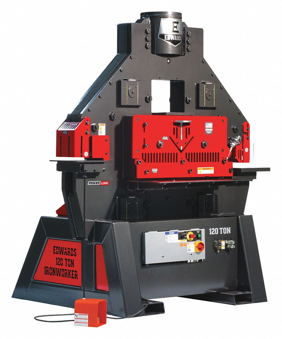 Ironworker, 120 Ton, 3 Phase, 460V with PowerLink