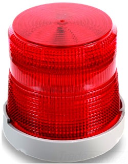 LED konstant eller blinkende beacon, rød, 24V, 0.215A rating