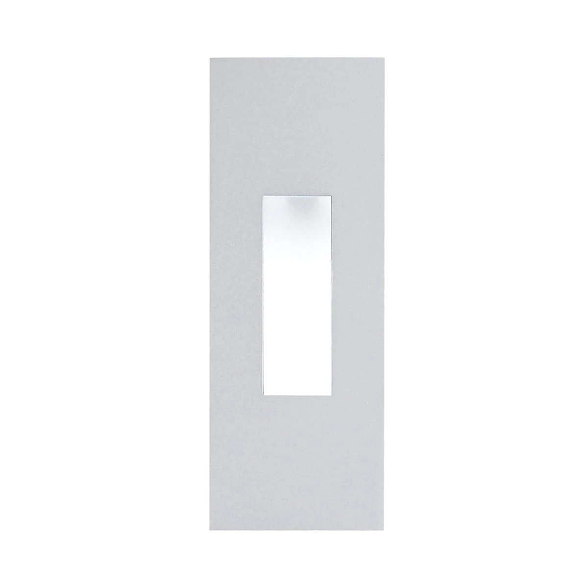 WLE106SQ32K516 Scope LED Wall Niche, Squared Edges wlamp Frosted lens Stainless Steel