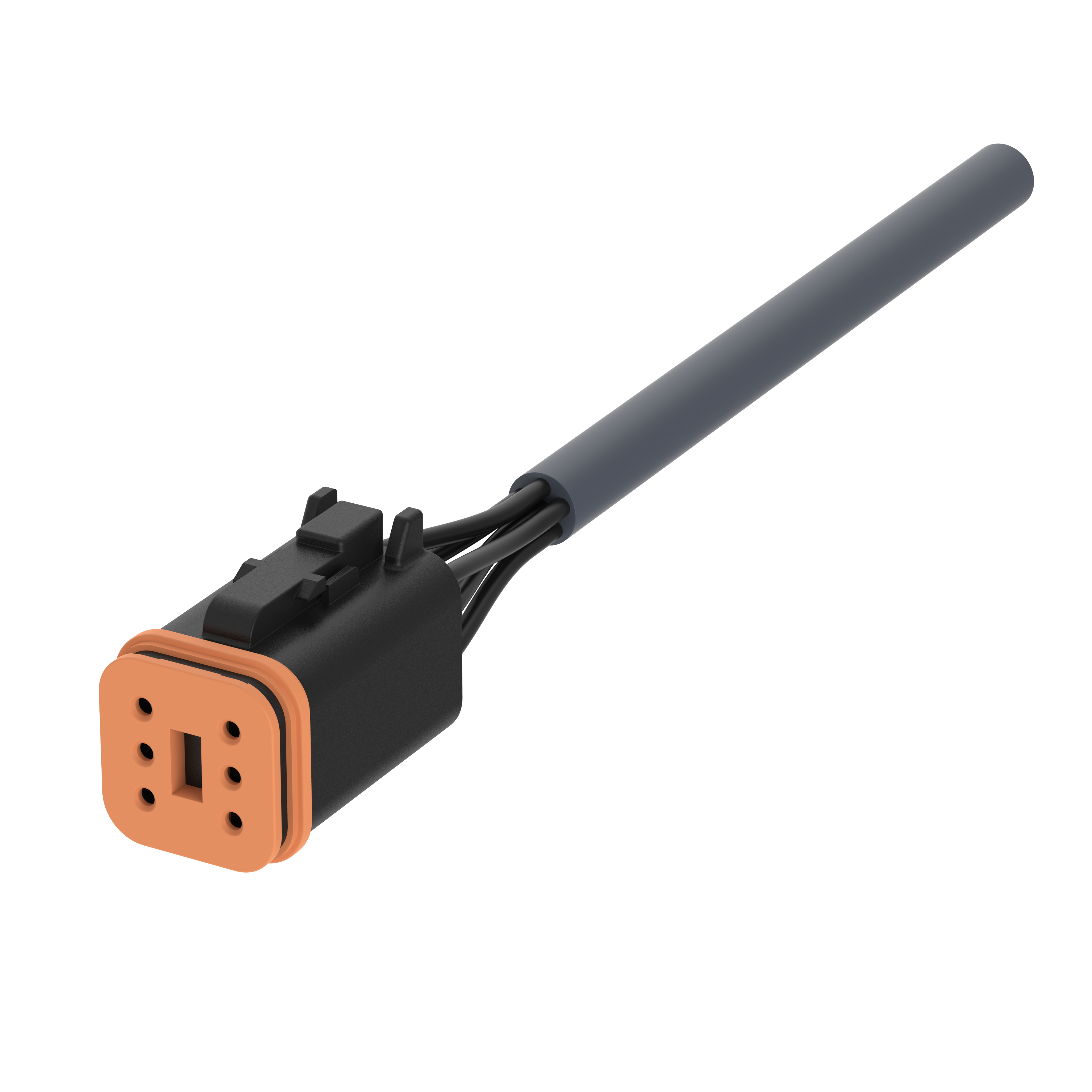 ELOBAU L1FD005B Strand Set With Deutsch Connector, 6-Pin, 5m Size, Pvc | CL7MYY