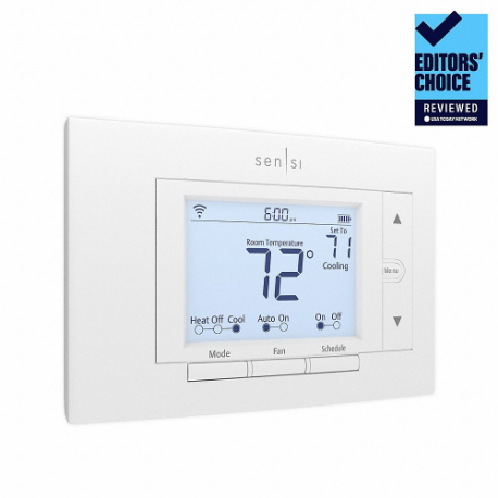 Low Voltage WiFi Thermostat, Heat and Cool, Auto
