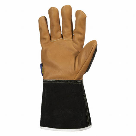 Work Gloves, XL 10, 14 Deg F Min Temp, ANSI Cut Level A5, ANSI Impact Level 2, Kevlar