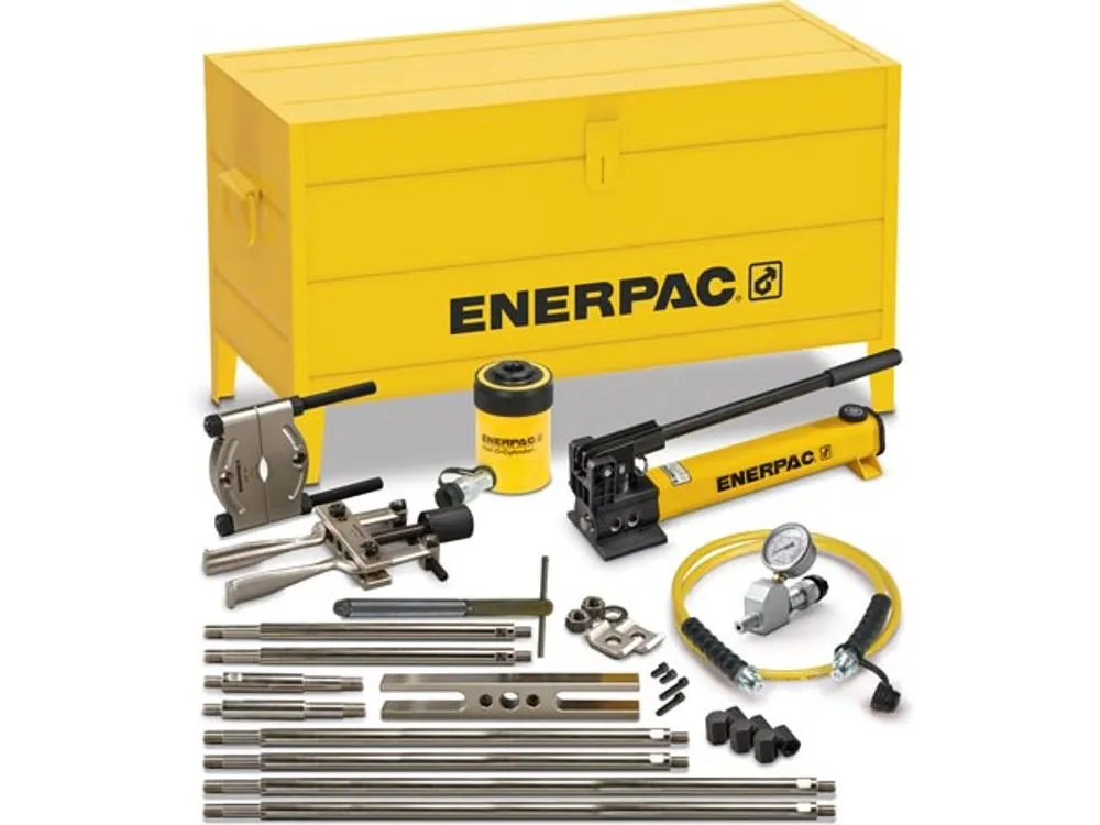 ENERPAC BHP261G Hydraulic Cross Bearing Puller Set, 20 Ton | CM9HFM