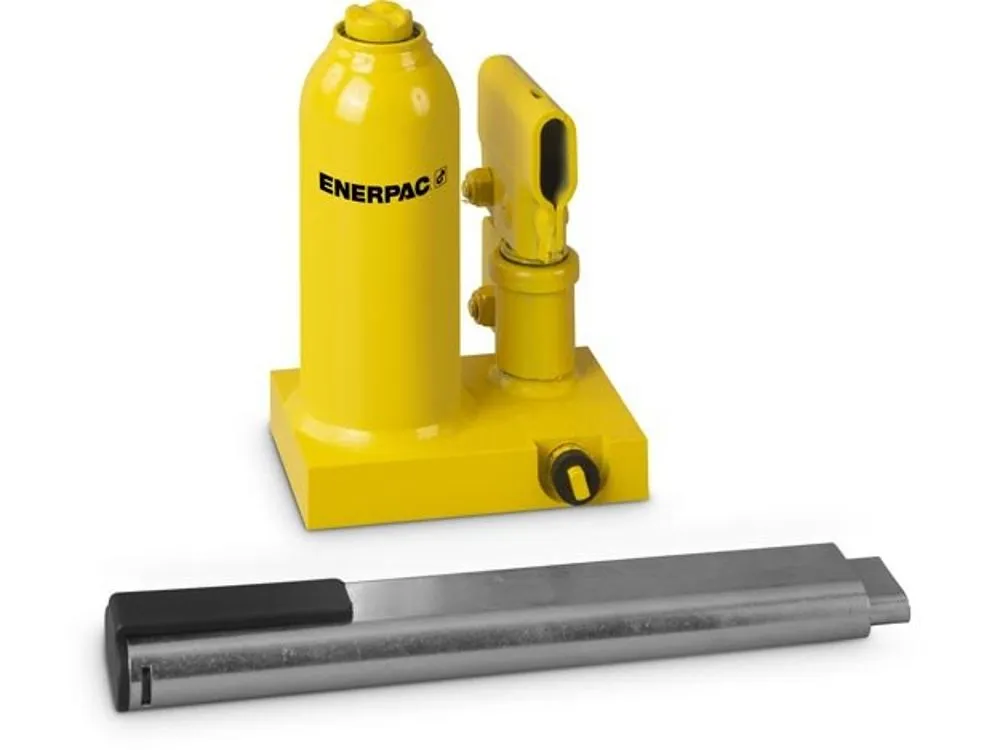 ENERPAC GBJ003A Hydraulic Industrial Bottle Jack, 3 Ton, 4.13 Inch Stroke Length | CE9ZTL 55PV40