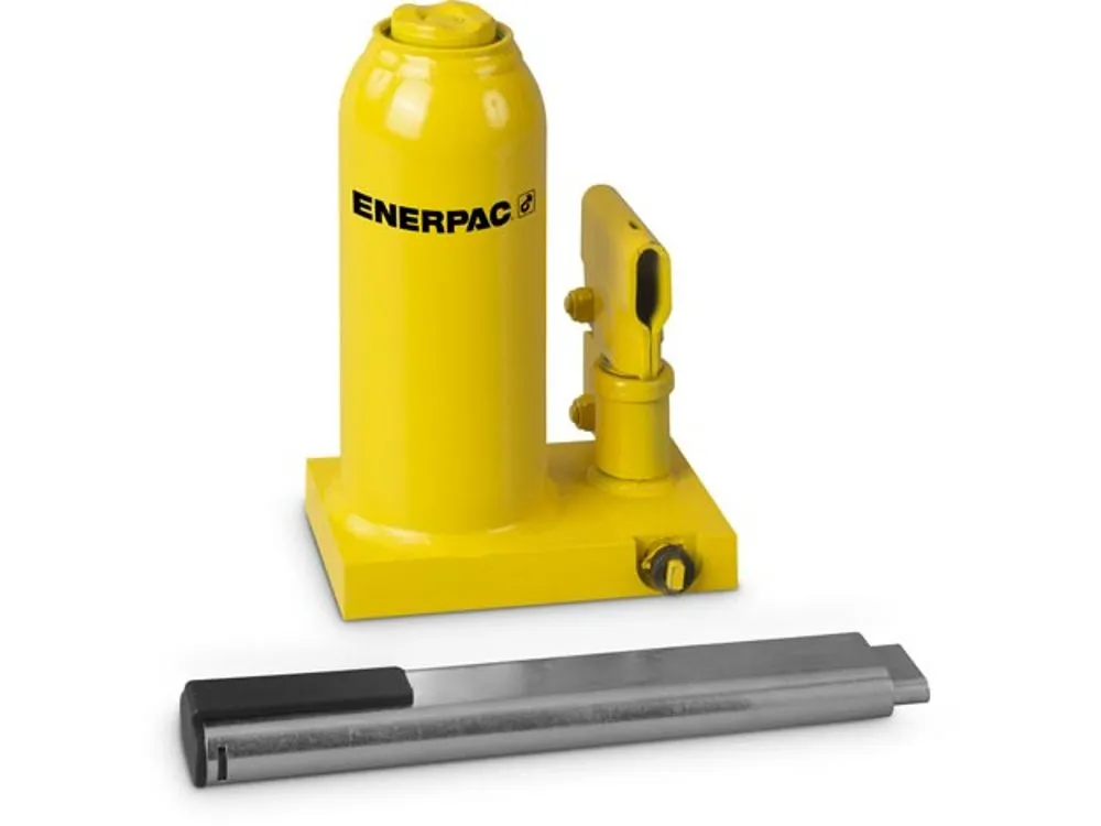 ENERPAC GBJ008A Hydraulic Industrial Bottle Jack, 8 Ton, 5.91 Inch Stroke Length | CE9ZTG 55PV42