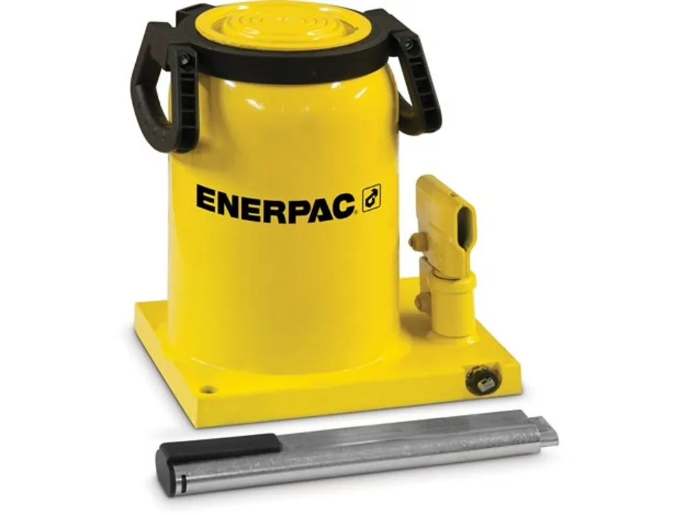 ENERPAC GBJ050A Hydraulic Industrial Bottle Jack, 55 Ton, 5.51 Inch Stroke Length | CE9ZTH 55PV48
