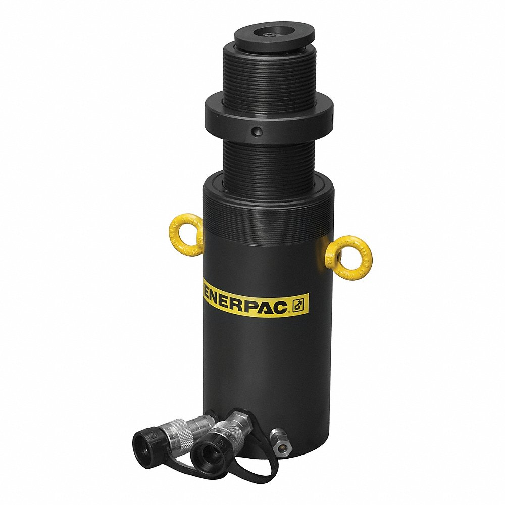 ENERPAC HCRL1006 Lock Nut Cylinder, Dual Acting, 100 Ton | CM9JQA