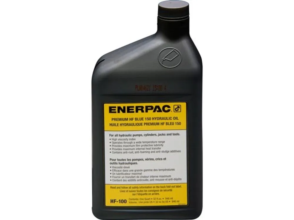 ENERPAC HF100 Hydraulic Oil, Quart | CM9JQJ