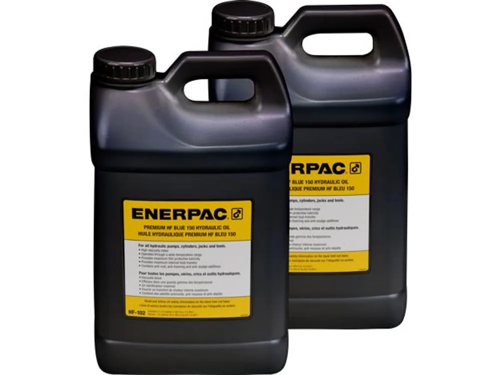 ENERPAC HF102 Hydraulic Oil, Synthetic, 2.5 Gallon Pail, Viscosity Grade 32, 2Pk | CJ2NFU 41GJ05