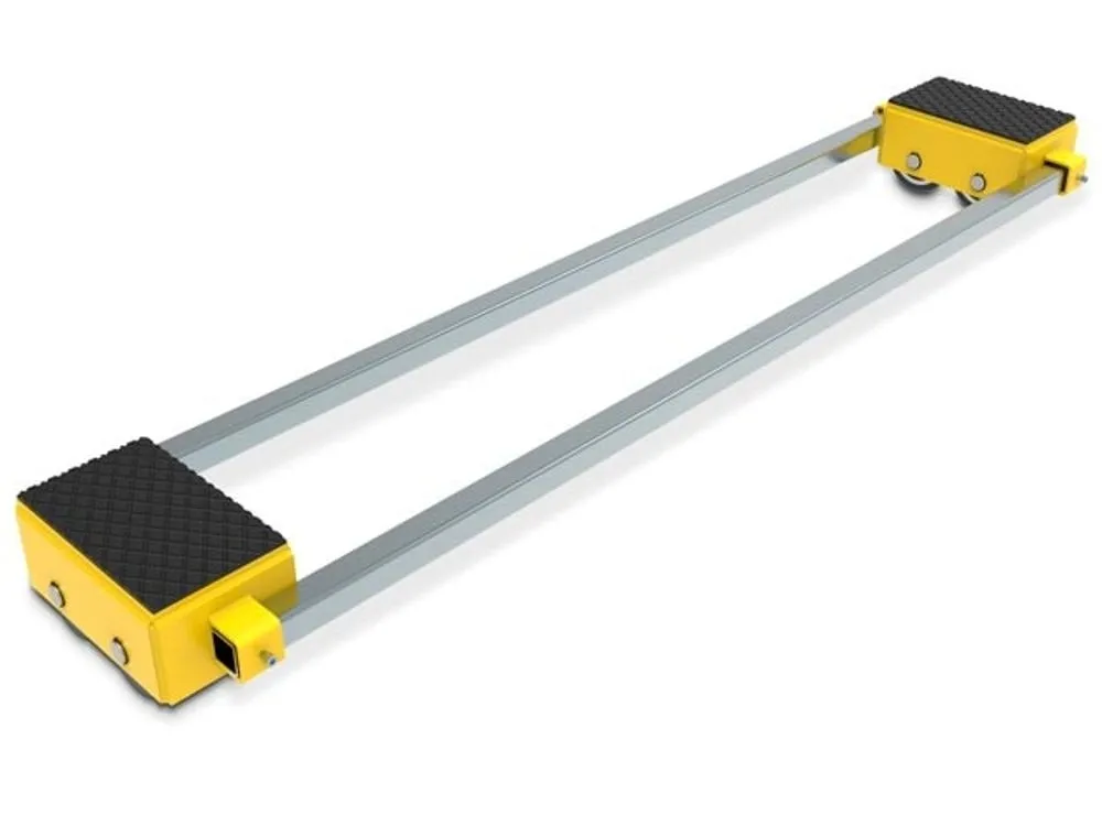 ENERPAC MLSD17 Dual Connected Load Skate, 17 Ton, Polyurethane Wheel | CM9KJW