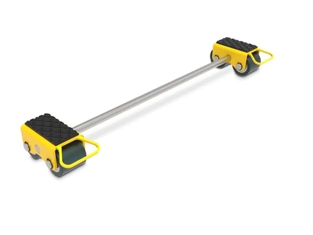 ENERPAC MLSD3 Dual Connected Load Skate, 3 Ton, Polyurethane Wheel | CM9KJY