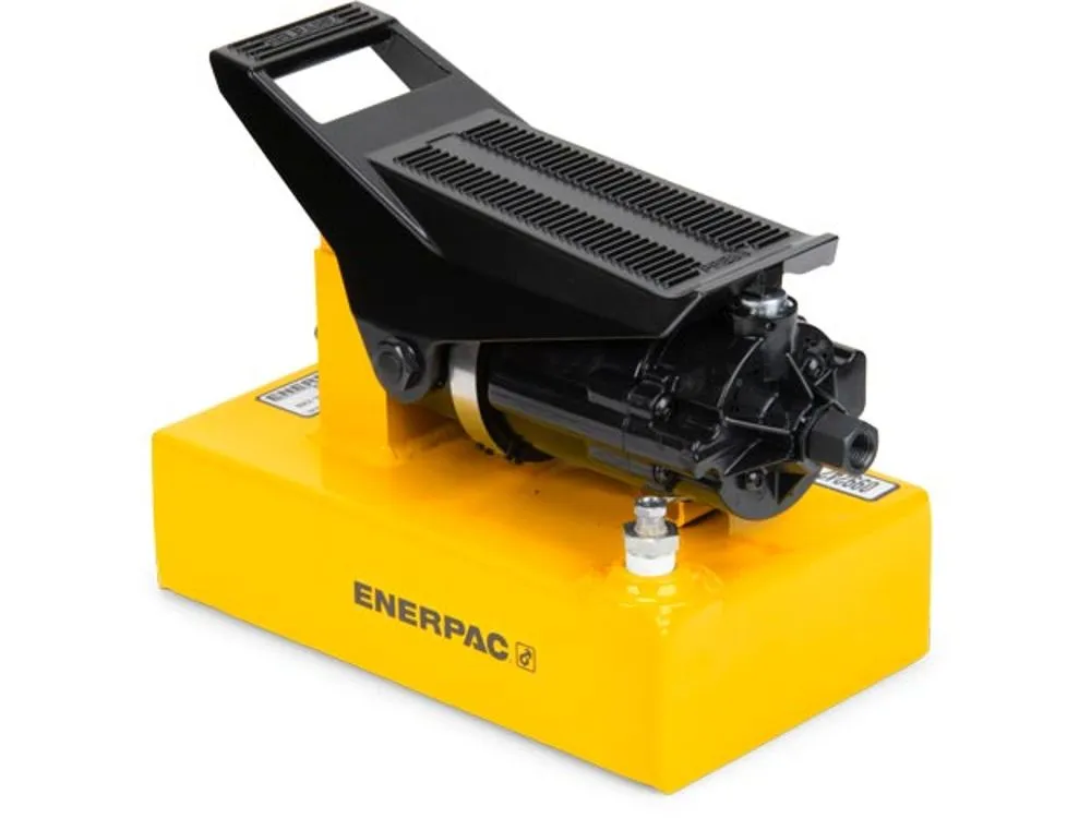 ENERPAC PA1150 Air Hydraulic Pump, 80 Inch Cu. Capacity Usable Oil, 8 Inch Cu./min Oil Flow, 10000 PSI | AA8KTN 18Y534