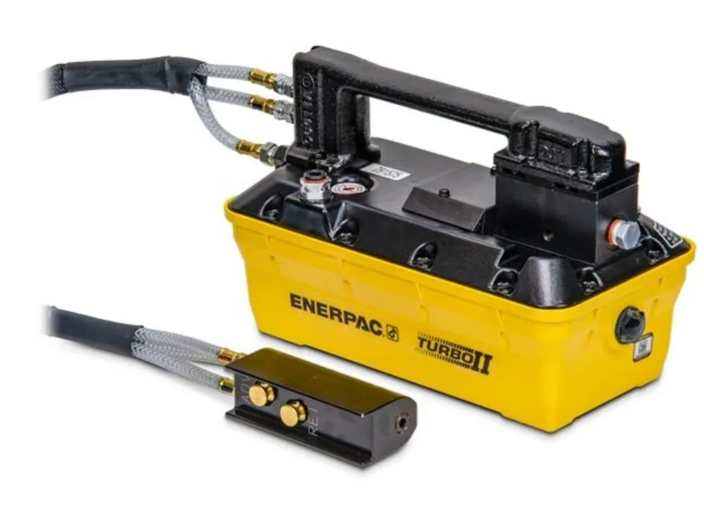 ENERPAC PARG1102N Air Powered Hydraulic Pump, 1/2 Gallon Capacity | AD6MQX 46C553
