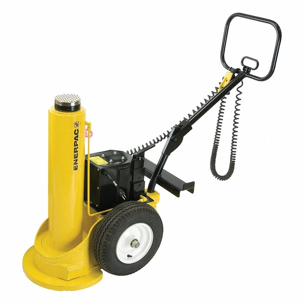 Lifting Jack, Steel, Electric Pump, Electrical, 60 ton Load Capacity, 1 Inch Min Lift