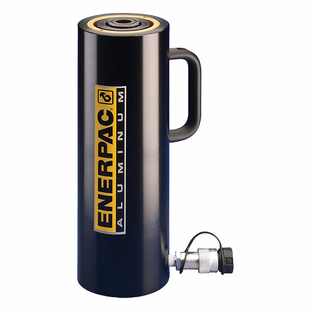 ENERPAC RAC1002 Cylinder, Aluminum, 100 Ton | CM9KXM