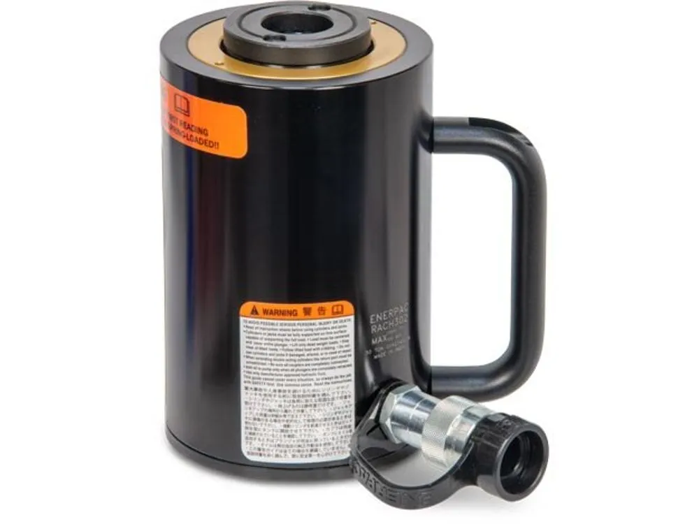 ENERPAC RACH302 Hollow Plunger Hydraulic Cylinder, 30 Ton, 1-31/32 Inch Stroke Length | AF7YJT 23NP04
