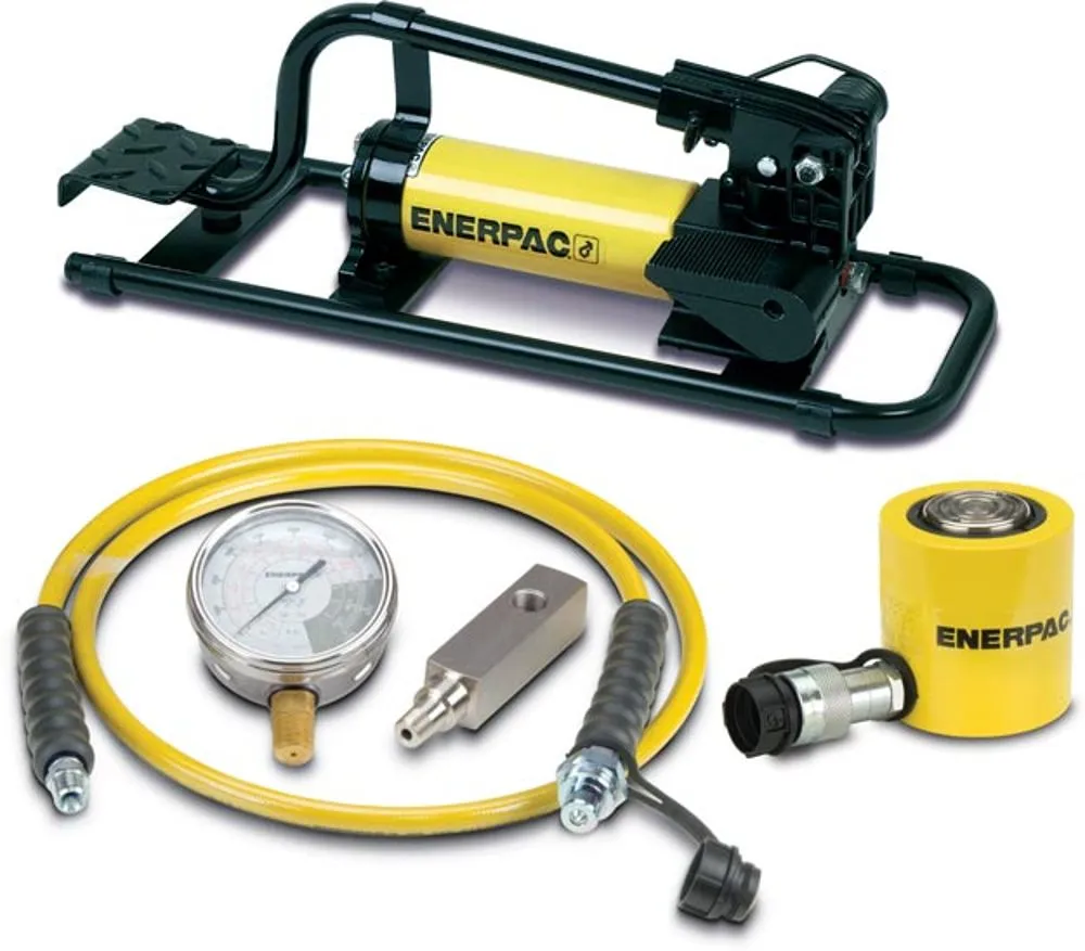 ENERPAC SCL201FP Cylinder With Foot Pump | CM9LPK