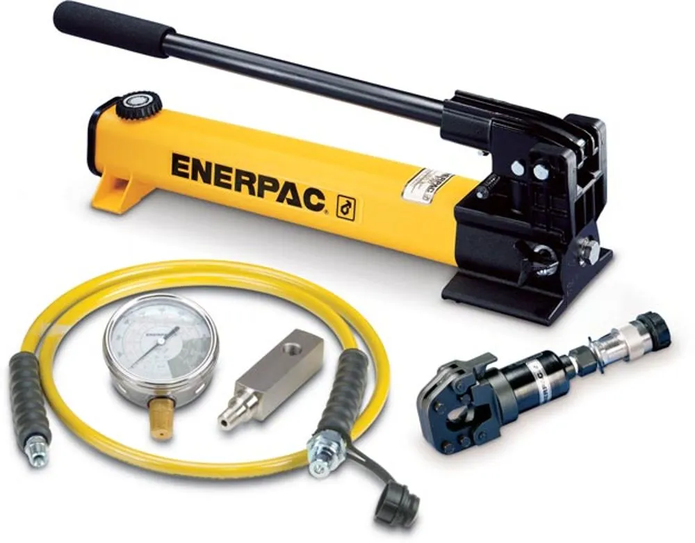 ENERPAC STC1250H Self-Contained Hydraulic Cutter Set with Foot Pump, 20 Ton, Capacity | AF8FMD 25TU97