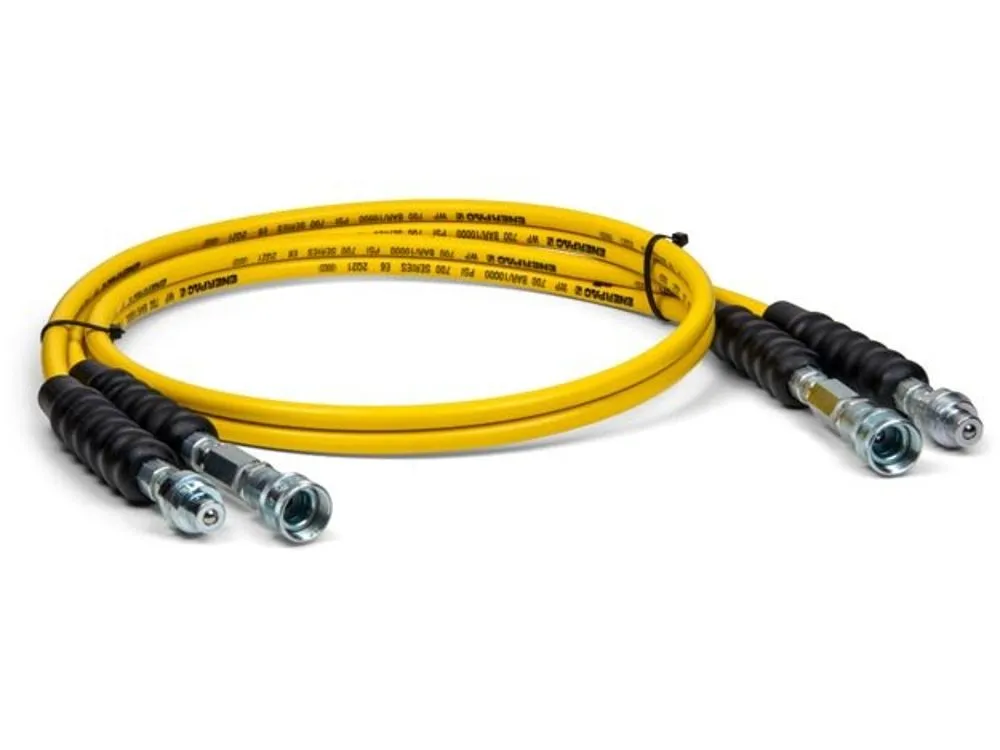 ENERPAC THQ702T Torque Wrench Hose, Twin, 6 ft. / 2m, 10000 PSI | CM9LZE