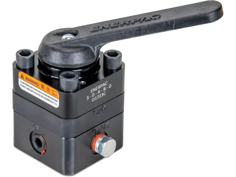 ENERPAC VC3 Valve, 3-Way, Remote Mounted | CM9MAU