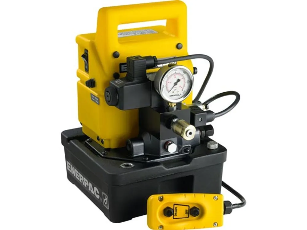 ENERPAC WUD1300B Economy Electric Hydraulic Pump, Dump Valve, 0.5 Gallon Usable Oil, 115V | AE6TGJ 5UXC8