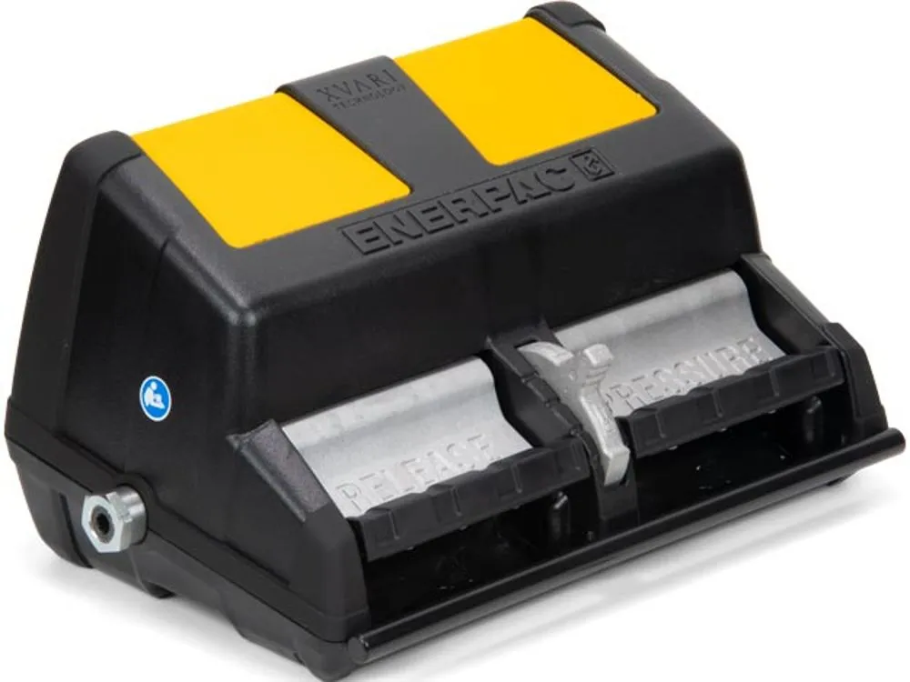 ENERPAC XA12 Air Driven Hydraulic Pump, 3/3 Valve, 122 Inch Cu. Capacity Usable Oil | AA8KUK 18Y554