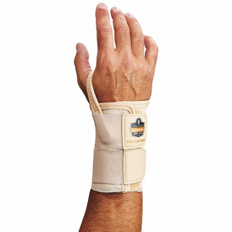 Wrist Support, Right, S Ergonomic Support Size, Tan