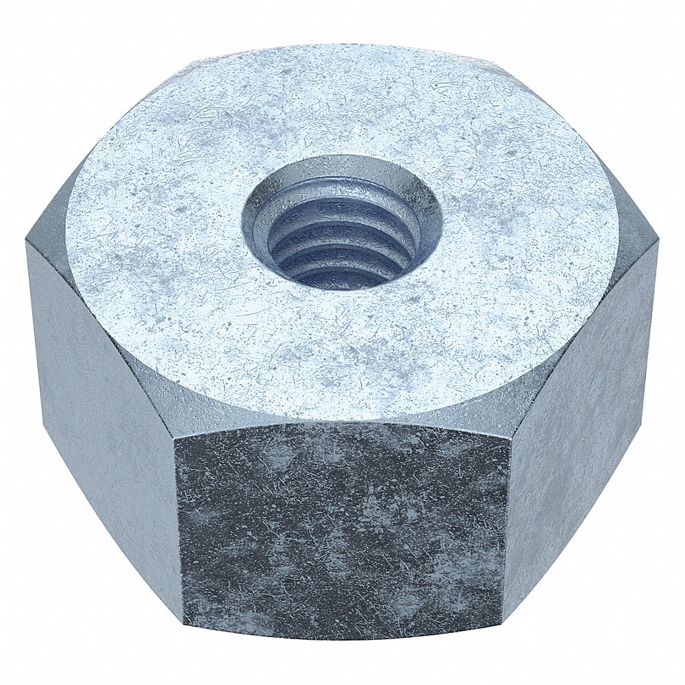 Tuerca hexagonal, tamaño de rosca 5/8-18, grado 18-8, 300PK
