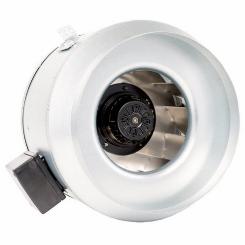 Mixed Flow Fan, 12 Inch Duct With Metal Housing, 1305 cfm, 120V