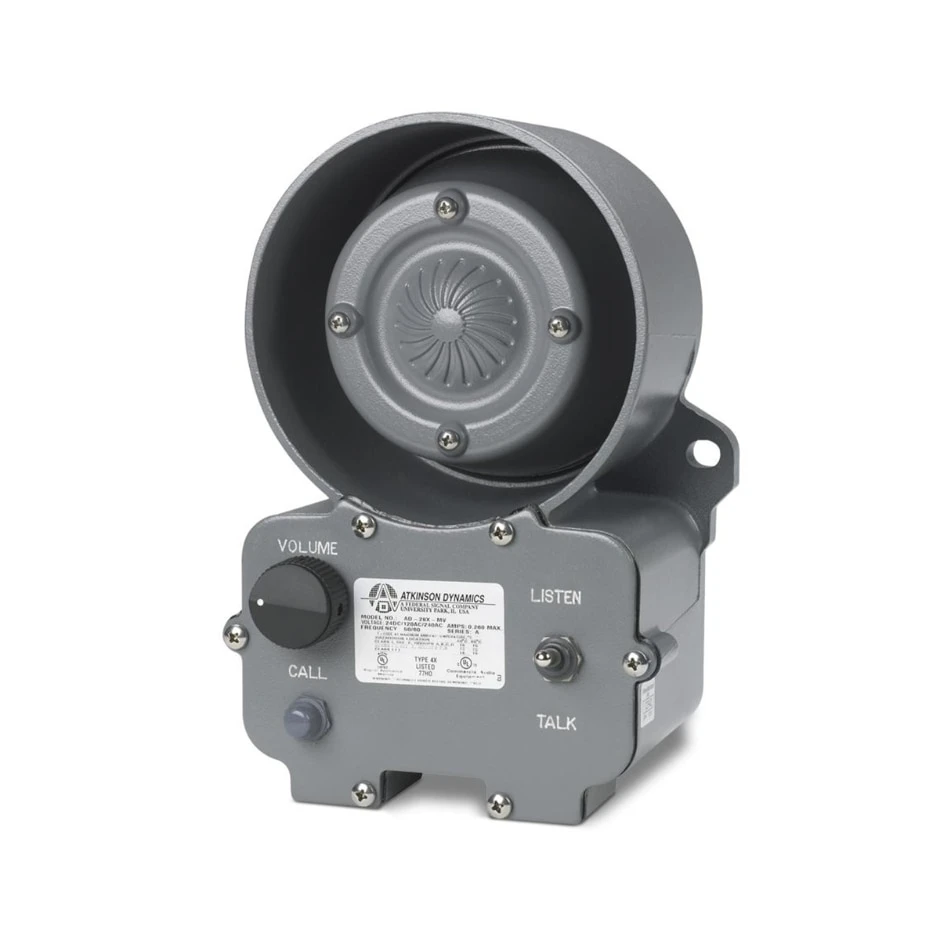 Intercom, Wall Mount, 120 Vac