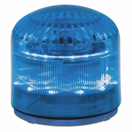 Lampka ostrzegawcza sygnalizatora świetlnego, niebieska, LED, 12 do 24 V AC/DC lub 120 do 240 V AC, zmienna