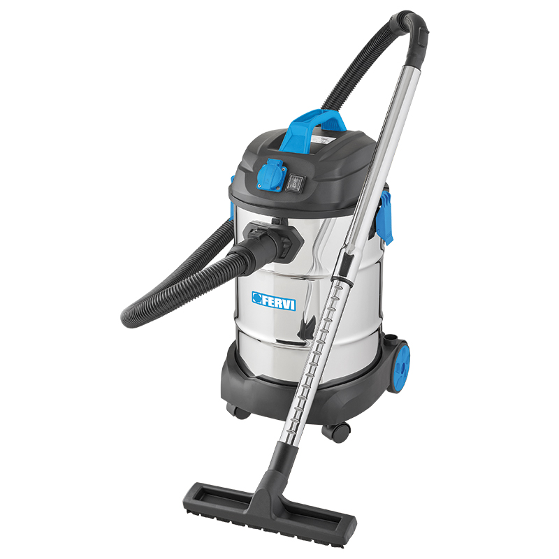 Industrial Wet And Dry Vacuum Cleaner, 30L Capacity, 1.4kW