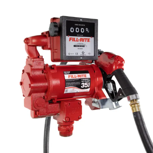 Ac Pump With Meter Diesel Transfer 3/4