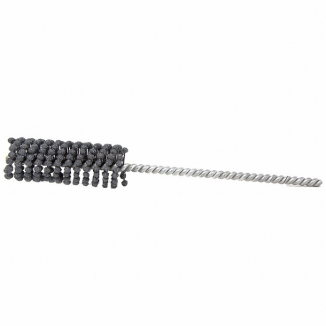 Flexible Cylinder Hone, 7/8 Inch Bore Dia, Silicon Carbide, 80 Grit, 8 Inch Overall Length