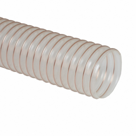 Tubo di canalizzazione, diametro interno tubo da 6 pollici, tubo Lg da 25 piedi, 15 PSI, raggio di curvatura 5.2 pollici
